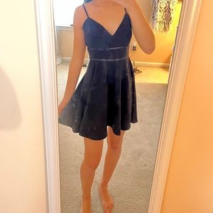 Macy’s Jun & Ivy Black Junior’s Mini Dress